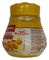 Natural Premium Cow Ghee By Gowardhan | Rich In Nutrients Flavor Healthy Desi Ghee Perfect For Desserts | (100ml) 3.3 Ounce | Jar Pack